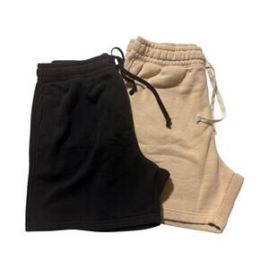 Forever 21 Everyday Fleece Shorts Bundle of 2 Size Large
